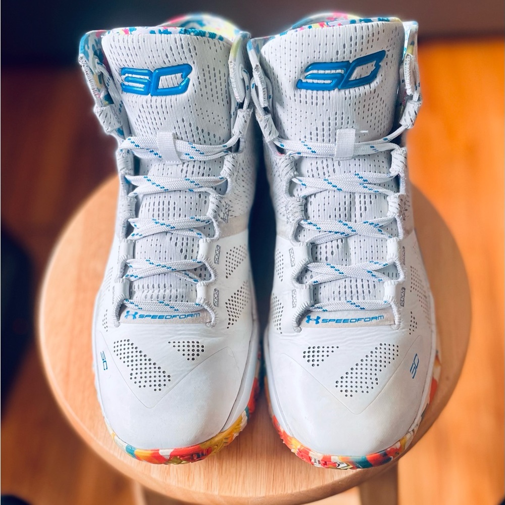 Curry 2 Splash Party Basketball Shoes 2016 Size 10 Under Armour Birthday!